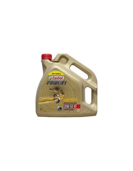 LATA CASTROL POWER 1 4T 20W50 4L