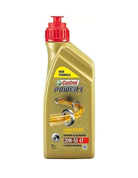 BOTELLA CASTROL POWER 1 4T 20W50 1L