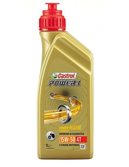 BOTELLA CASTROL POWER 1 4T 15W-50 1L