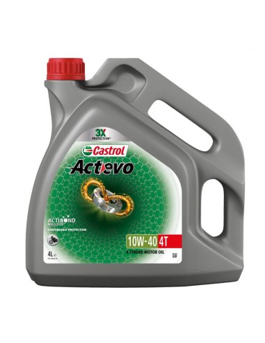 BIDON CASTROL ACT EVO 4T 10W40 4L