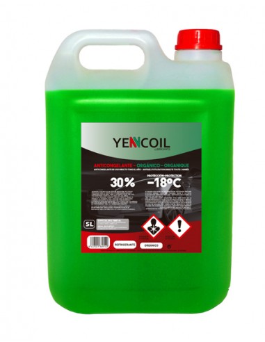 CAN YENCOIL GREEN ANTIFREEZE 30% 5L