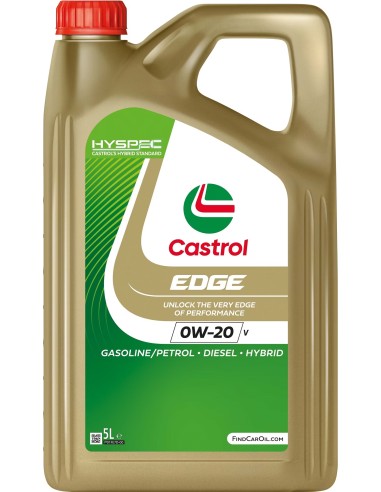 LATA CASTROL EDGE 0W20 V 4L