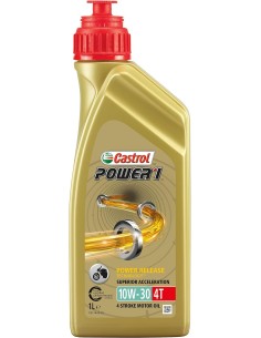 FLACON CASTROL POWER 1 RACING 4T 10W30 1L