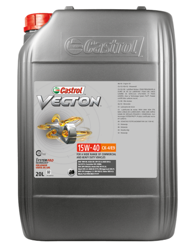 BIDON CASTROL VECTON 15W40 CK-4-E9, 20L ER