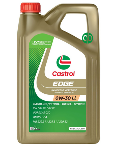 BOÎTE CASTROL EDGE 0W30 LL 5L (15CF8F)
