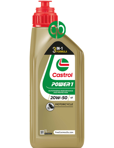 BOTELLA CASTROL POWER 1 4T 20W50 1L (15049A)