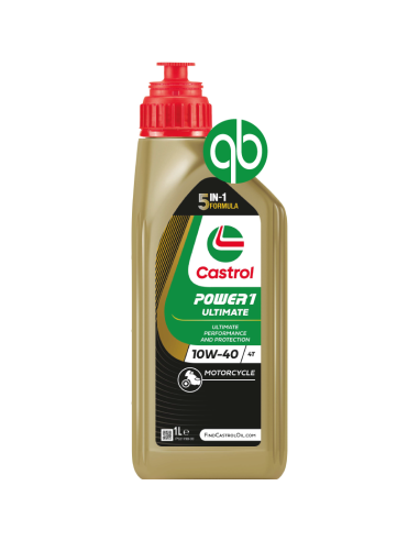 BOUTEILLE CASTROL POWER 1 ULTIMATE 4T 10W40 12X1L