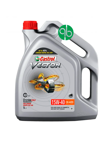 LATA CASTROL VECTON 15W40 CK-4-E9, 4X5L E4