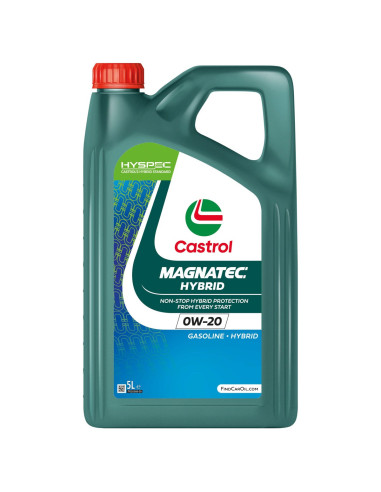 LATA CASTROL MAGNATEC HYBRID 0W20 5L H 4A