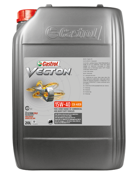 BIDON CASTROL VECTON 15W40 CK-4/E9, 20L ER | Lugrasa
