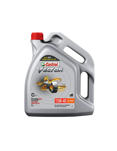 LATA CASTROL VECTON 15W40 CK-4/E9, 4X5L E4