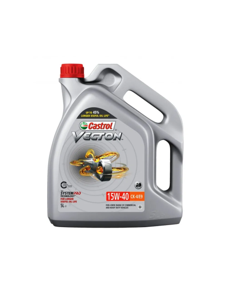 LATA CASTROL VECTON 15W40 CK-4/E9, 4X5L E4 | Lugrasa