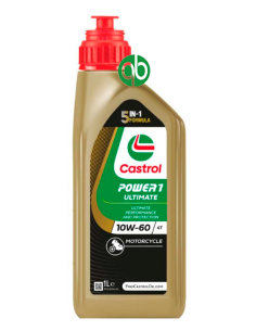 BOTELLA CASTROL POWER 1 ULTIMATE  4T 10W60 12X1L