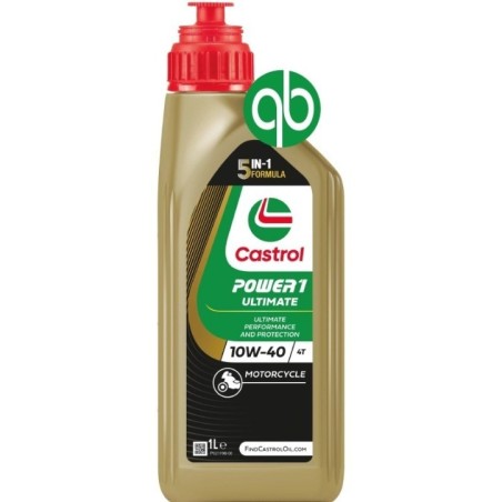 BOTELLA CASTROL POWER 1 ULTIMATE 4T 10W40 12X1L