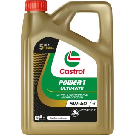 LATA CASTROL POWER 1 ULTIMATE 4T 5W40 4X4L