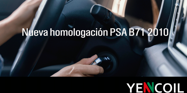 Nueva Homologacion PSA B71 2010